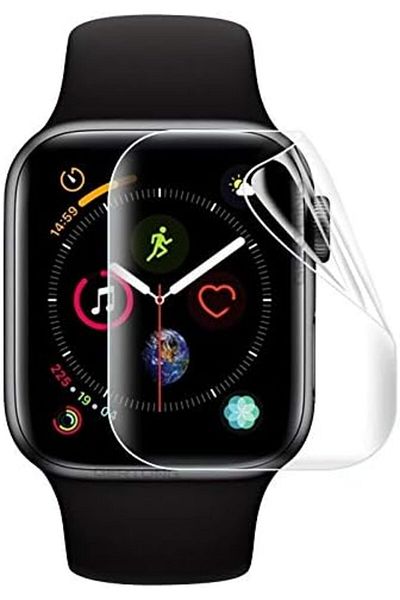CHT Junfat Good 50 قطعة لساعة Apple Watch 40 مم غشاء هيدروجيل ناعم غطاء كامل واقي أمامي