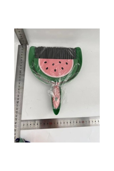 Flo Set Mini Matura si Faras, Uz Casnic, pentru Birou, Bucatarie, Casa, Model Pepene, Roz-Verde