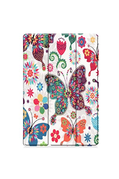 SOL Husă de protecție pentru Samsung Galaxy Tab S7 Plus/S8 Plus/S7 FE, Protect, W60, Nanotextil, Fluture