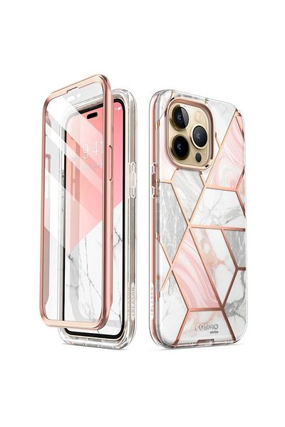 SOL High-Protection Case for iPhone 14 Pro Max, Urban Sol, Marble