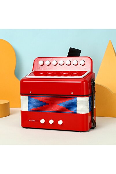 Flippy Accordion for Children, Flippy, Educational Toy Accordion, 7 buttons 2 bass, Musical Instrument for