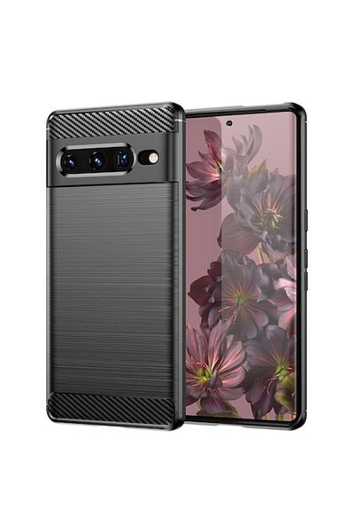 SOL Protective Case for Google Pixel 7 Pro, Power, J64, Thermoresistant Plastic, Intense Dark