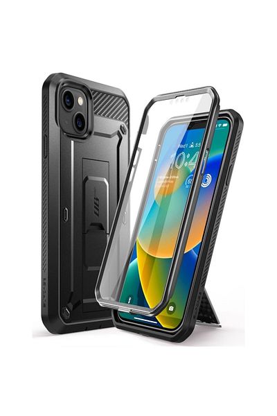 SOL Protective Case for iPhone 13/iPhone 14, Protection, K53, Hard Plastic, Intense Dark
