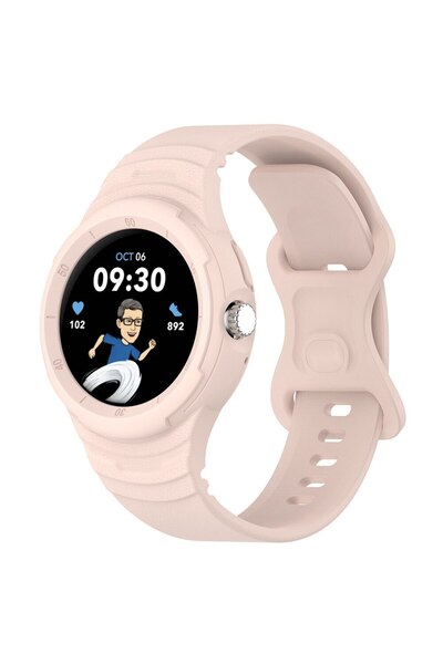 SOL Watch Strap for Google Pixel Watch/Watch 2/Watch 3 41mm, SOL, L44, Silicone, Soft Rose