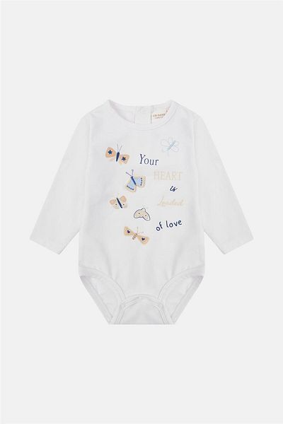 Layette Baby Girl White Body