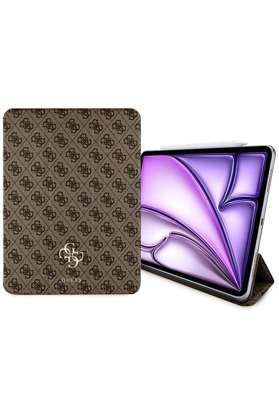 SOL Husă de înaltă protecție pentru iPad Air 13 2024/Air 13 2025, SOL, J55, plastic dur, maro închis