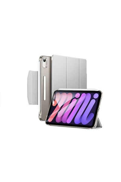 SOL Husă de protecție pentru iPad Air 4 2020/Air 5 2022/Air 6 2024, SoLSiA, M84, piele, gri