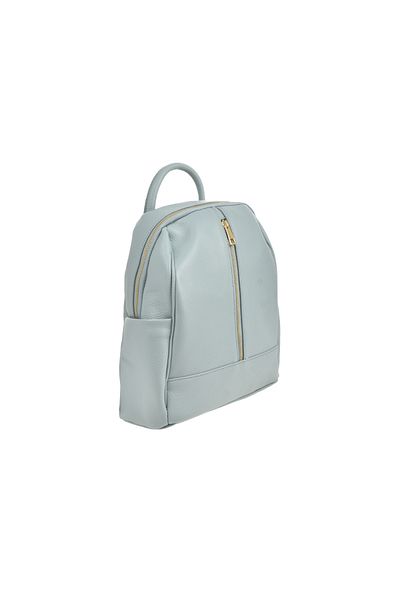 Generic Women's genuine leather backpack BG18826, Celeste