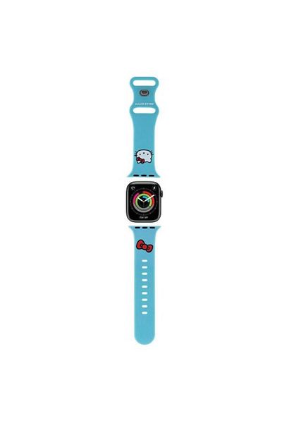 SOL Curea de ceas pentru Apple Watch 1/2/3/4/5/6/7/8/9/10/SE/SE 2, 38/40/41/42mm, SOL, U32, silicon, albastru