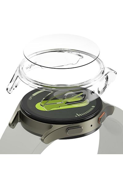 SOL Carcasă de protecție pentru Samsung Galaxy Watch7 40mm + folie de protecție pentru ecran, Protect, L55, plastic dur, C