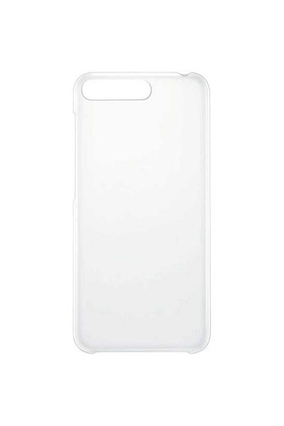 Huawei Original Protective Case Compatible with Y6 2018, Silicone, Transparent
