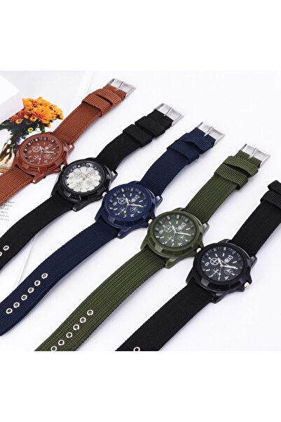 REDz Accessories Ρολόι Genius Army, Αθλητικό, για άνδρες, Υφασμάτινο, Πράσινο