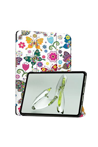 SOL Husă pentru OnePlus Pad Go/Oppo Pad Air2/Oppo Pad Neo, Safe, W41, Nanotextil, Fluture