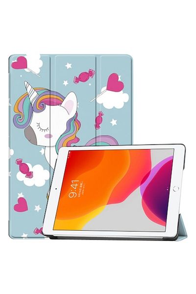 SOL Husa Protectie pentru iPad 10.2 2019/2020/2021, Safe, F62, Nanotextil, Unicorn