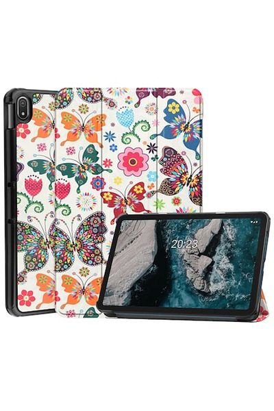 SOL Protective Case for Samsung Galaxy Tab S9/S9 FE, Safe, B80, Nanotextile, Butterfly