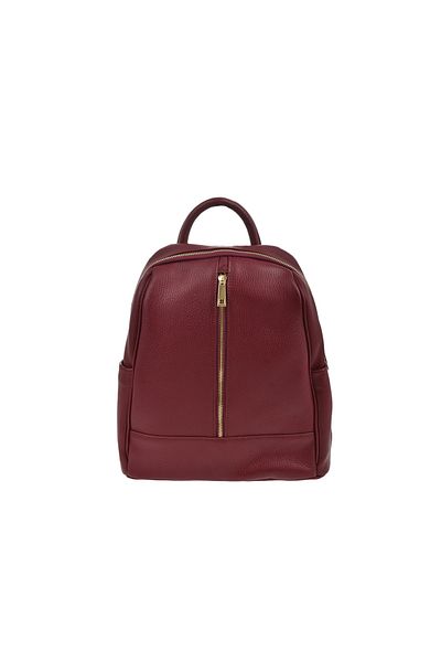 Generic Women's genuine leather backpack BG18830, Vino