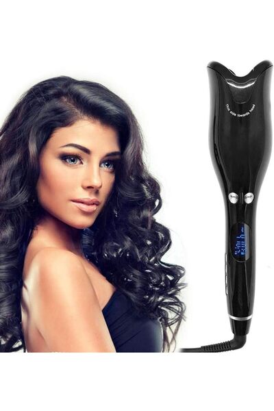 COOYA Automatic Hair Curler,Curling Iron,Wave Spiral Iron Curling Iron,Black