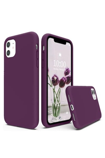 SOFAL Husa pentru Xiaomi 14 Pro, H38, Silicon, Plum Violet