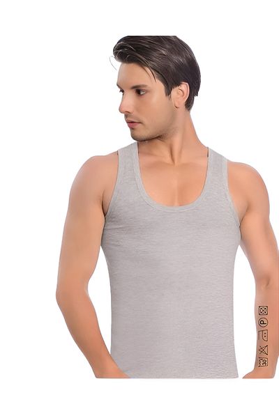 İki Yıldız Men's Combed Cotton Undershirt 3 Pack 02