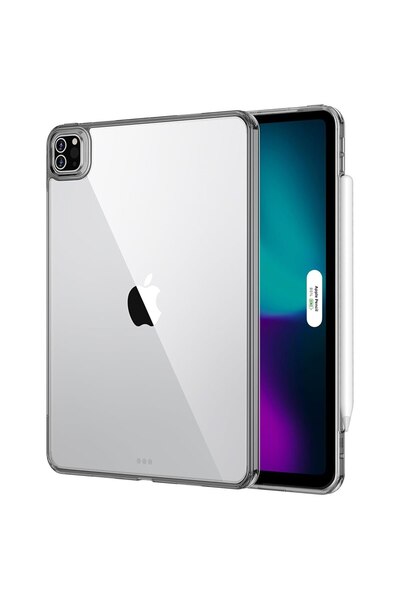 SOL Husă de protecție pentru iPad Pro 13 2024, M83, acrilică, neagră transparentă