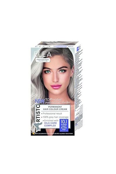Elea Vopsea de păr, Artisto, blond cenușiu super deschis, 123 ml