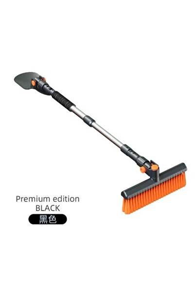 Flo Racleta Auto pentru Zapada cu Doua Capete, Dezapezire Masina, cu Maner Lung, Ergonomica, Detasabila,