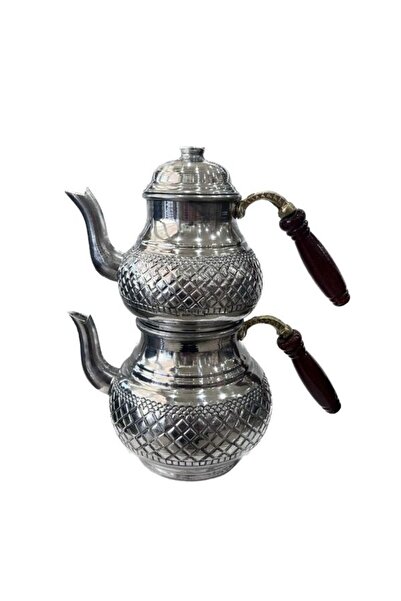 Sabit Bakırcılık إبريق شاي متوسط ​​الحجم من النحاس