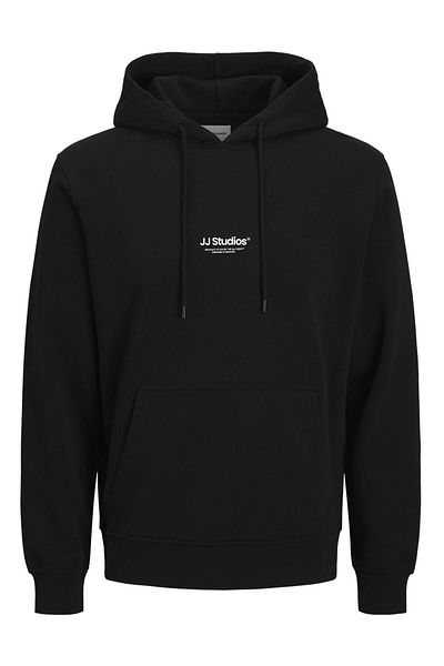 Jack & Jones Φούτερ με κουκούλα με λογότυπο στήθους μεγάλου μεγέθους - Soho