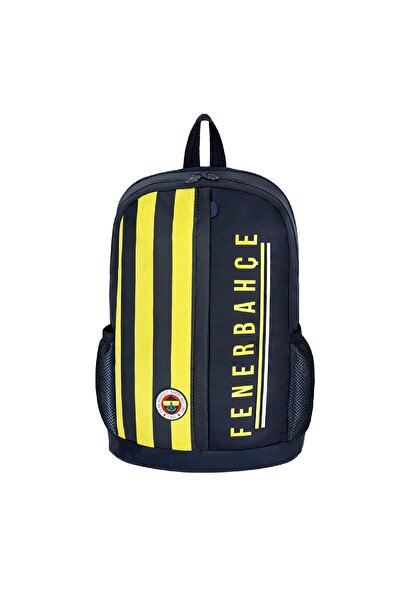 Beşiktaş Fenerbahçe 3 Bölmeli Çubuklu Paraşüt Kumaş Sırt Çantası (25701)