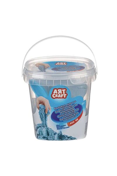 OEMN Galetusa de nisip kinetic cu accesoriu, 400 g, albastru