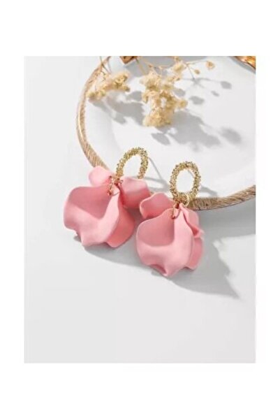 Inovius - Pale Pink Petal Earrings