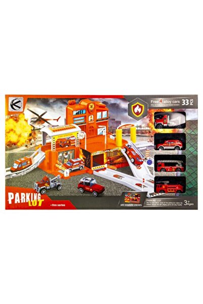 LikeSmart Parcare pentru copii ISP "Likesmart Parking Lot Fire Series", 4 Mas...