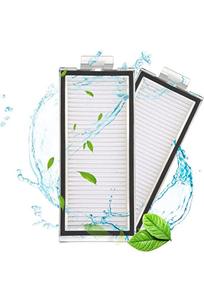 RotRever Σετ ανταλλακτικών φίλτρων Hepa, συμβατό με Roborock Q8 Max, Q8 Max Plus, Μαύρο 6 τεμάχια