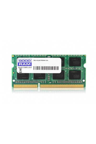 Goodram Memorie RAM pentru notebook, GoodRam, DDR3, 1600 MHz, CL 11, 1.35 V, 8 GB