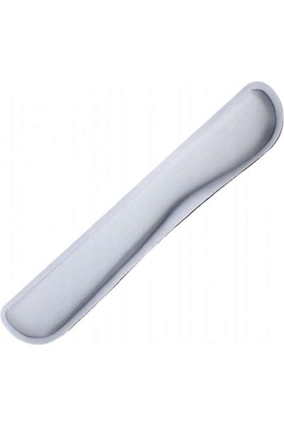 UIQ Pad pentru încheietura mâinii, formă ergonomică, 46x8.5 cm, Alb