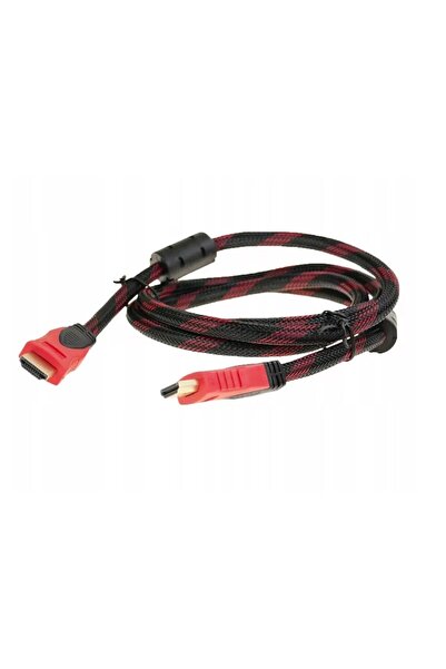 dalip HDMI Male to HDMI Male Cable, Reinforced, UHD, 4K, 5m, Black-Red