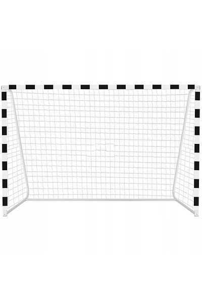 SERSIMO Poarta de fotbal din otel, 200x300 cm, profil 38mm, cu elemente de fixare