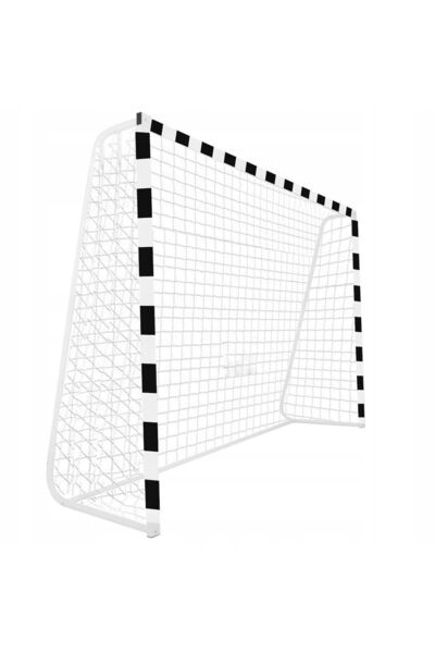 SERSIMO Steel football goal, 200x300cm, 38mm profile, with fixing elements