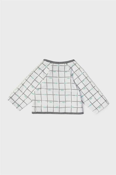 Layette Baby Boy Patterned Tracksuit Top