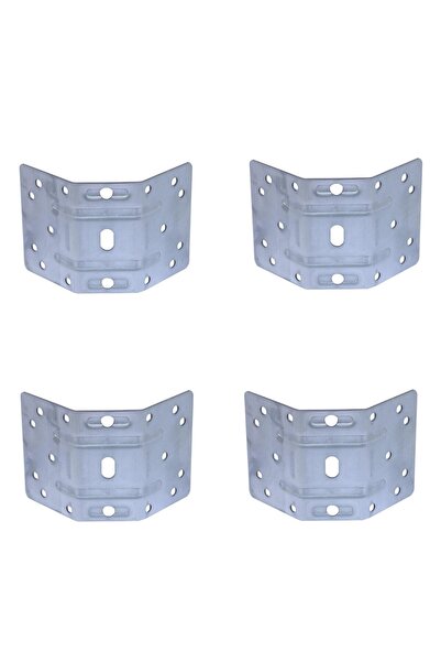 solon Masa Mobilya Ayak Köşe Bağlantı Birleştirme Sacı Demiri 135° (4 ADET)