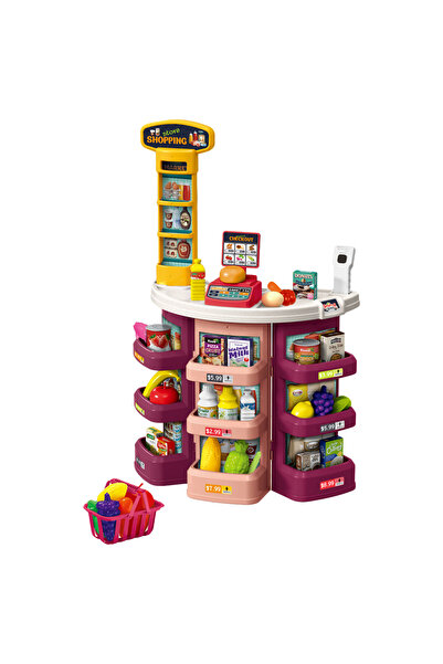 İSP Supermarket cu casa de marcat "LikeSmart Shopping Market", 44 Accesorii, ...