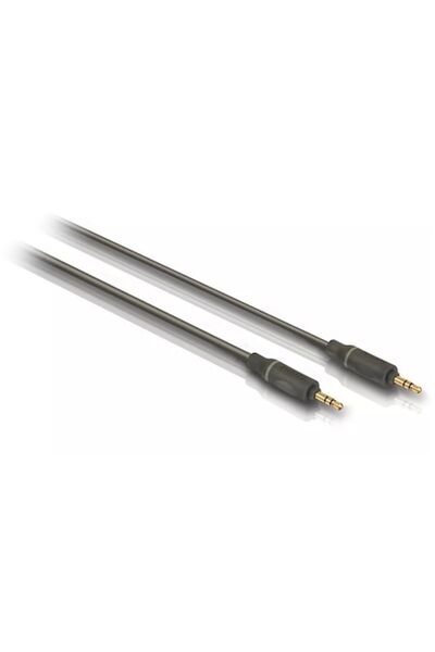 Philips Audio Cable 3.5mm Male-to-Male 1.5m Shielded with Gold Plated Connectors