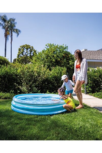 Intex Blue Bliss Splash Pool – 147 x 33 cm Safe & Splashy Fun for Kids
