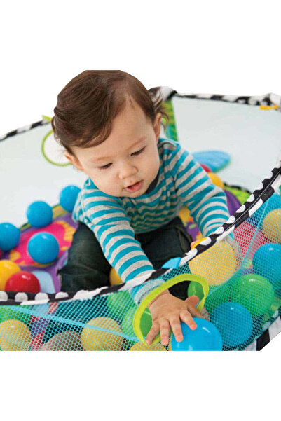 Picodino Activity mat and playpen for babies with 50 balls Frog
