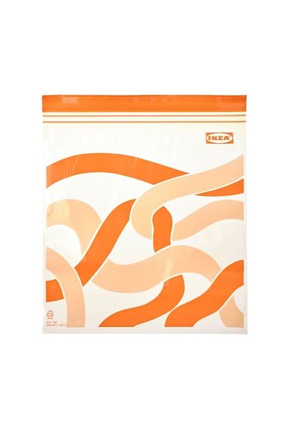 dalip Set 25 pungi reutilizabile, 24x26.5cm 2.5L, Portocaliu