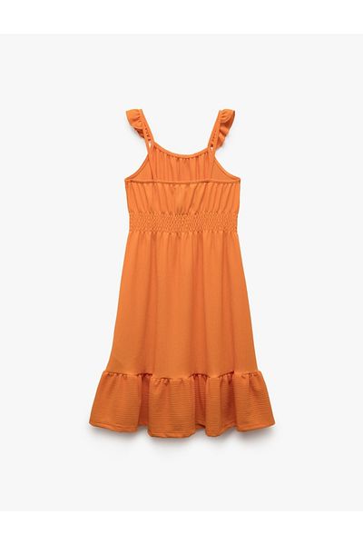 Koton Rochie pentru fete 5SKG80011AK PORTOCALIU