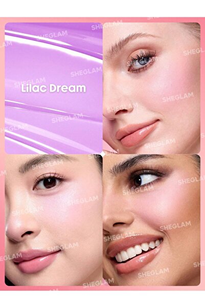 SHEGLAM COLOR BLOOM LIQUID BLUSH- lilac dream