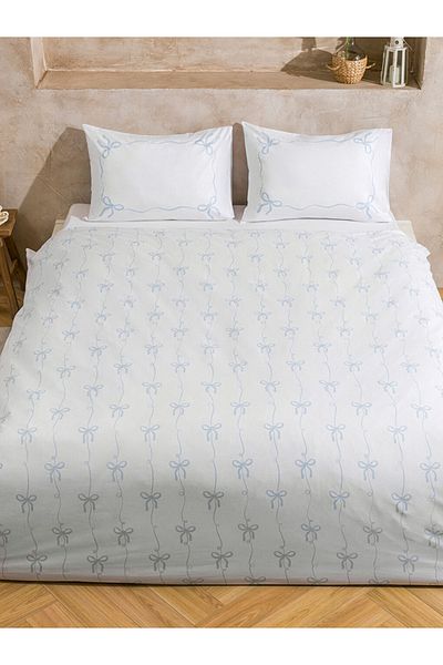 LC Waikiki Summer Collection Cotton Double Duvet Cover Set City