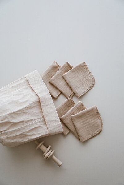 dery baby TAŞIMAK SİHİRDİR Dery Baby 25*25 4 Layer Muslin Mouth Wipes