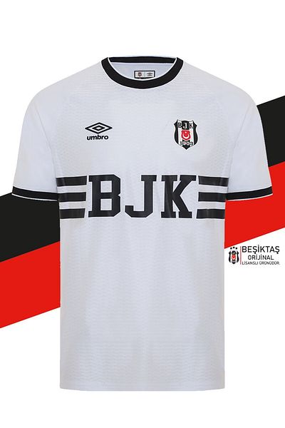 Beşiktaş Original Licensed Nostalgia White Bjk Kids Jersey